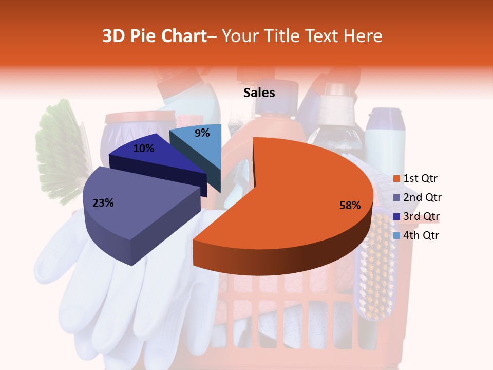 Atomizer Plastic Cleaner PowerPoint Template