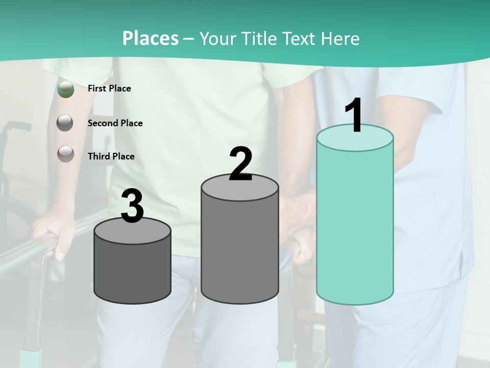 People Person Railing PowerPoint Template