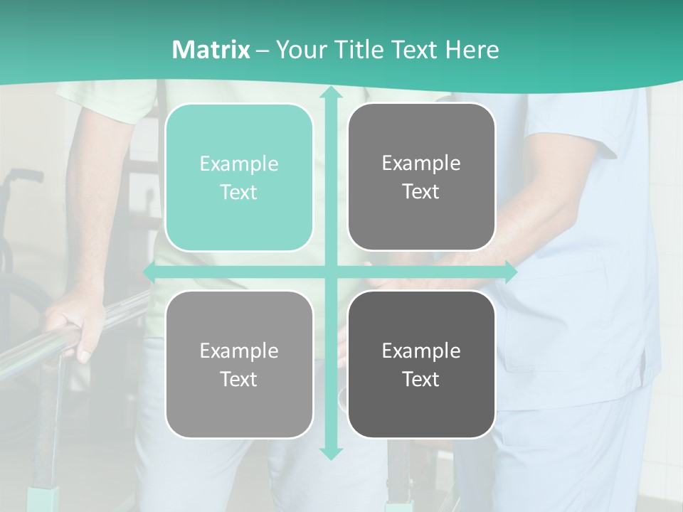 People Person Railing PowerPoint Template