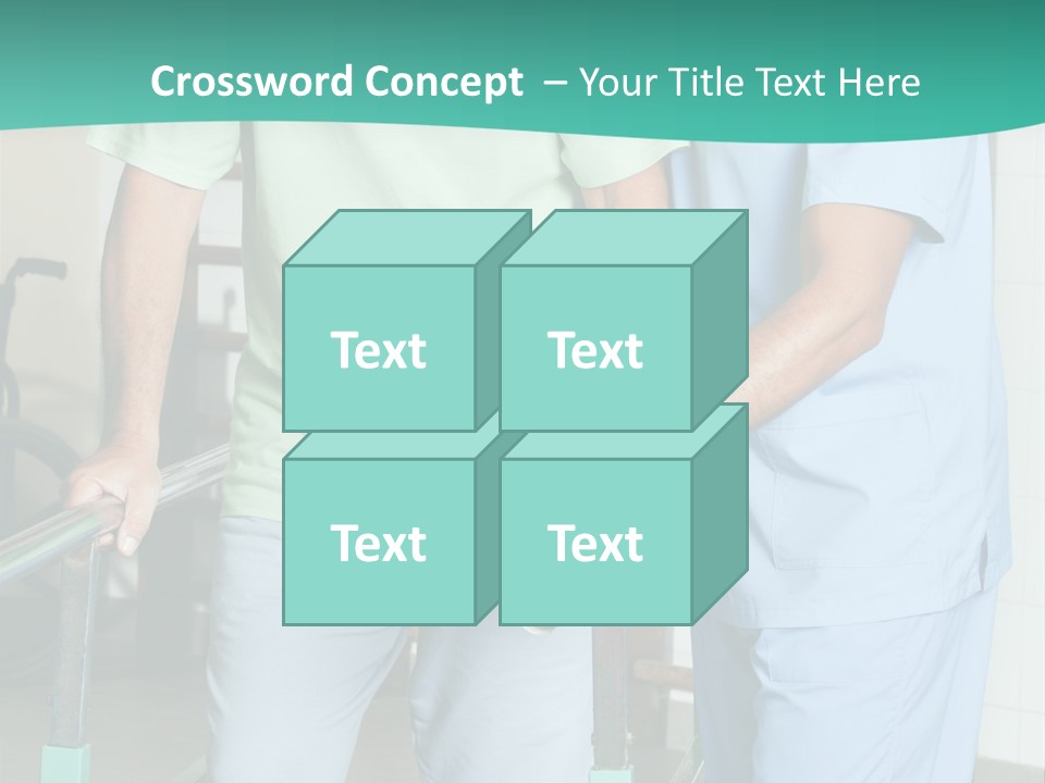 People Person Railing PowerPoint Template