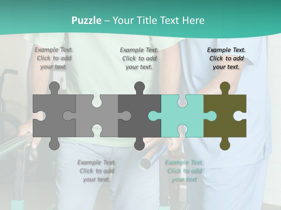 People Person Railing PowerPoint Template