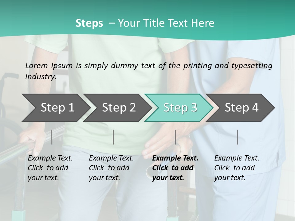 People Person Railing PowerPoint Template