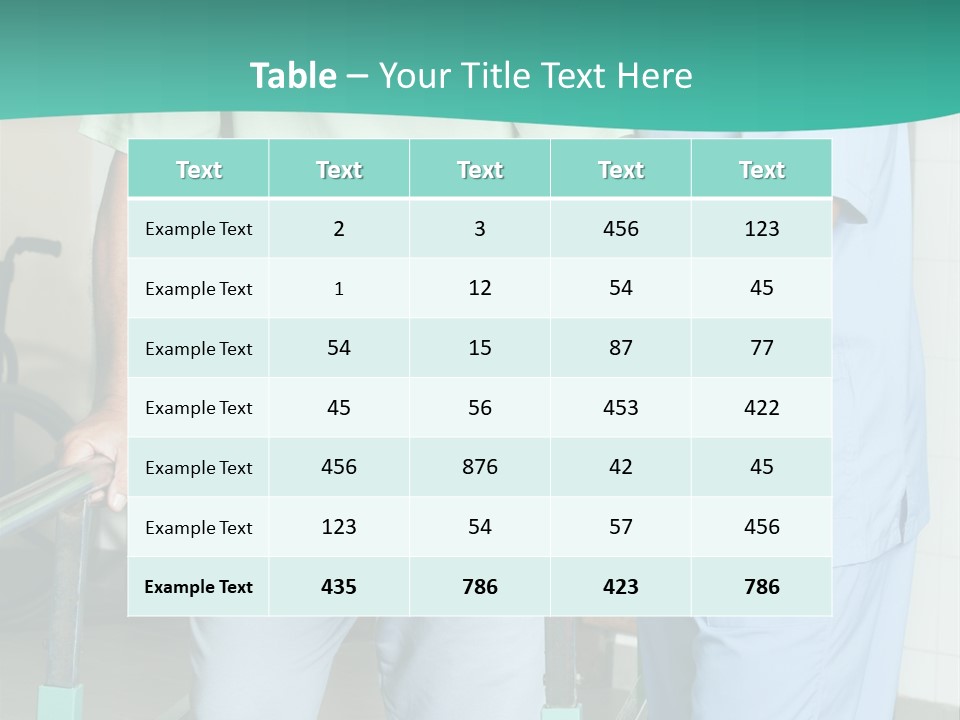 People Person Railing PowerPoint Template