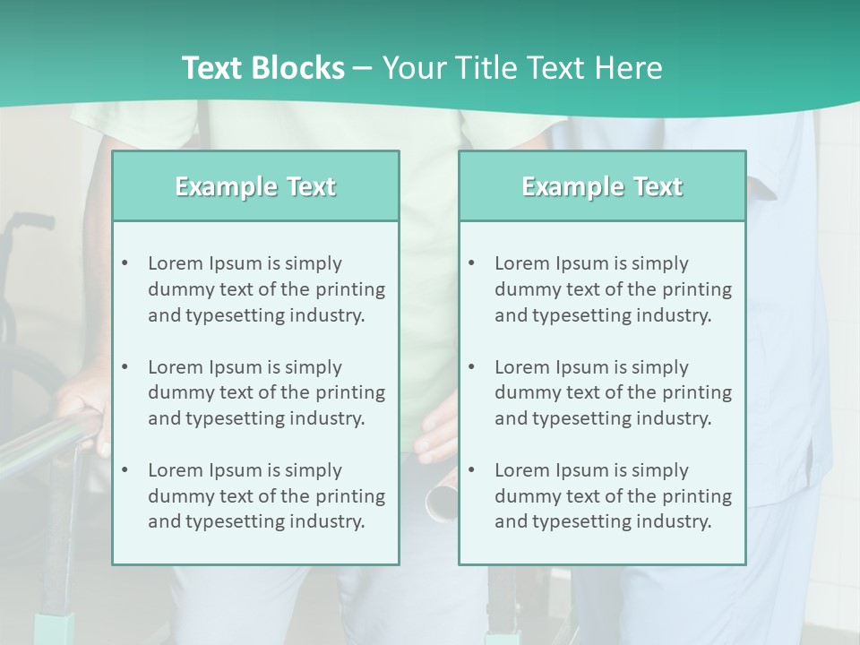 People Person Railing PowerPoint Template
