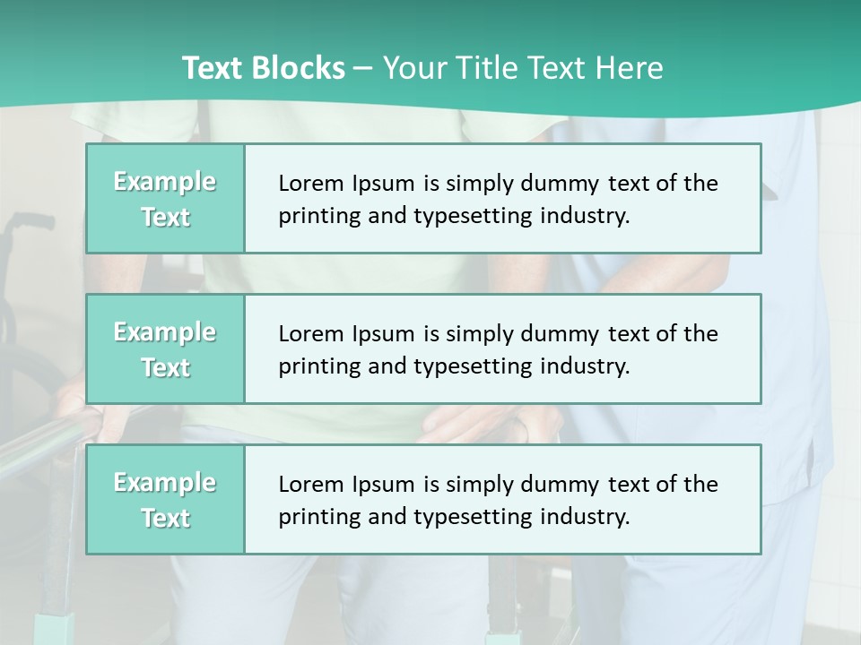 People Person Railing PowerPoint Template