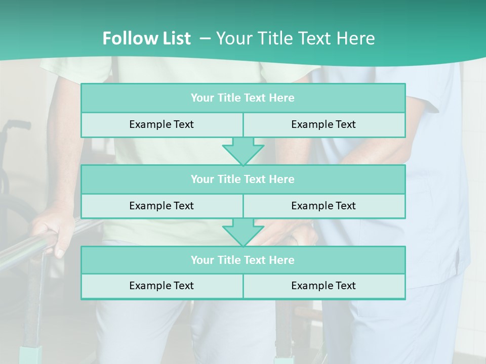 People Person Railing PowerPoint Template