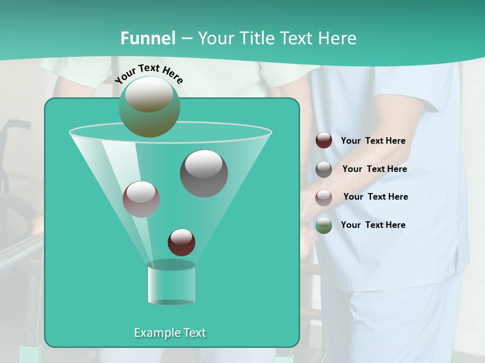 People Person Railing PowerPoint Template