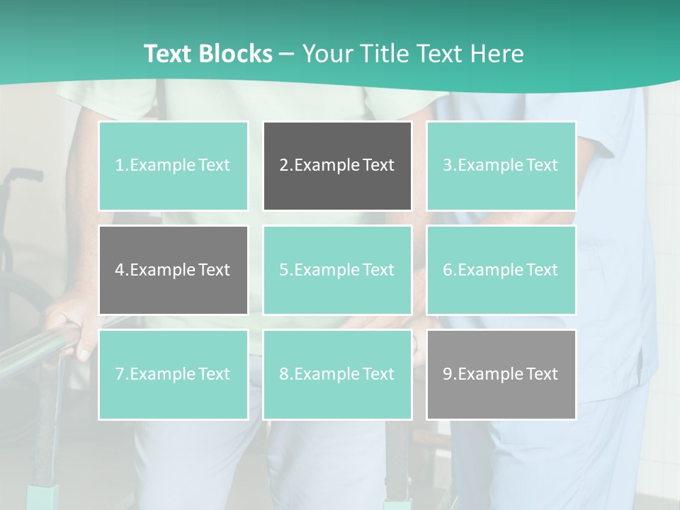 People Person Railing PowerPoint Template