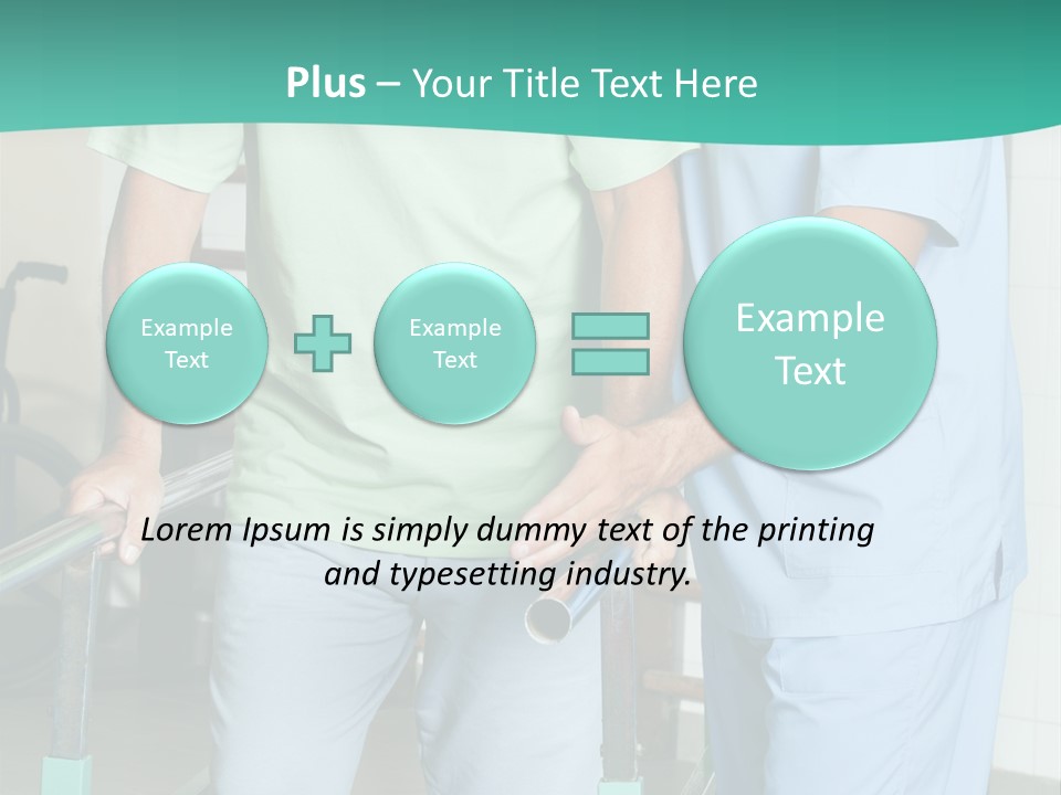 People Person Railing PowerPoint Template