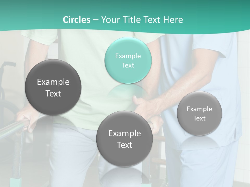 People Person Railing PowerPoint Template