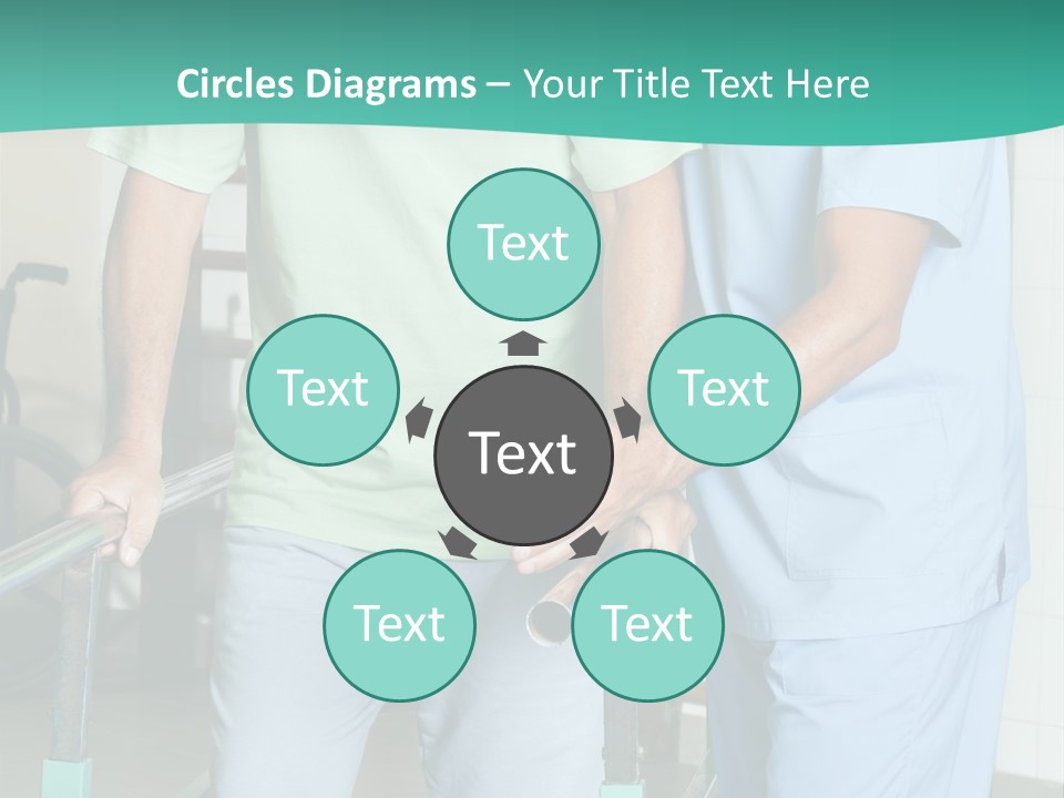 People Person Railing PowerPoint Template