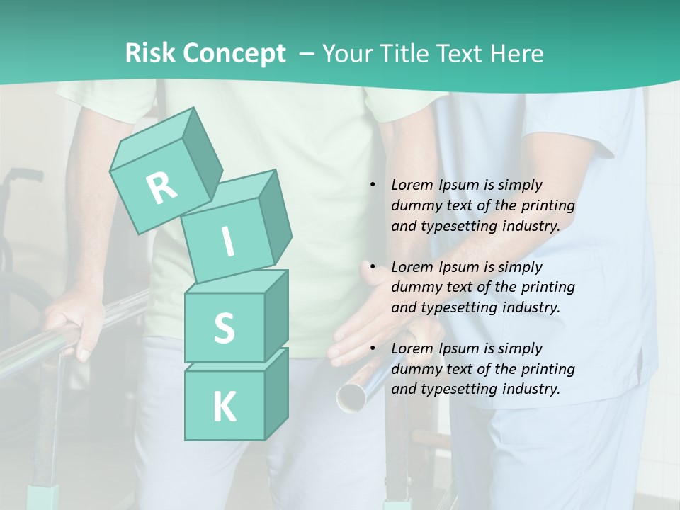 People Person Railing PowerPoint Template