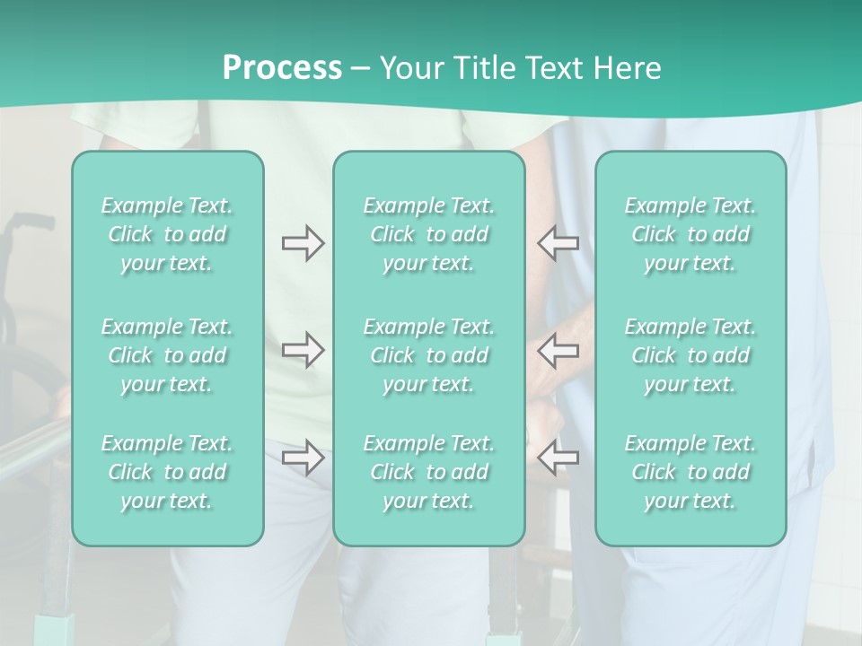 People Person Railing PowerPoint Template