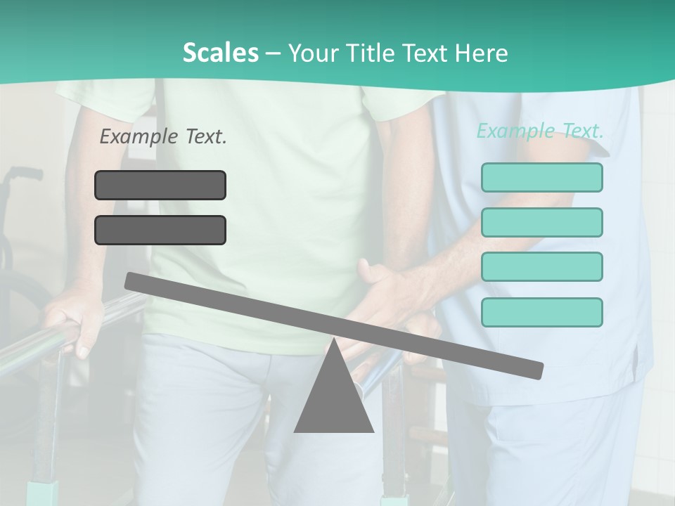 People Person Railing PowerPoint Template