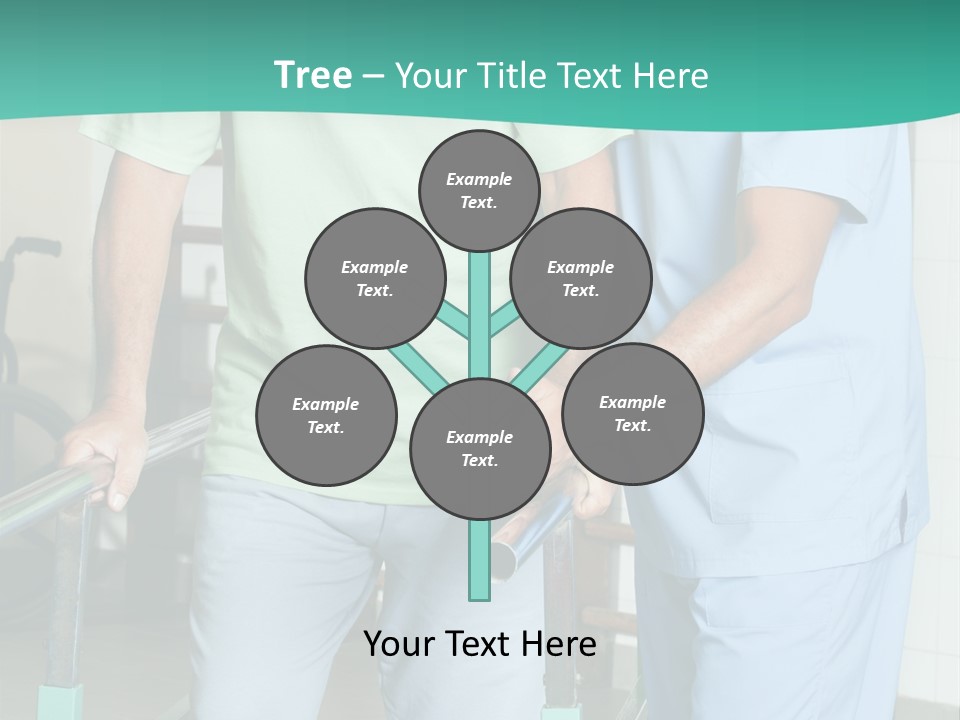 People Person Railing PowerPoint Template