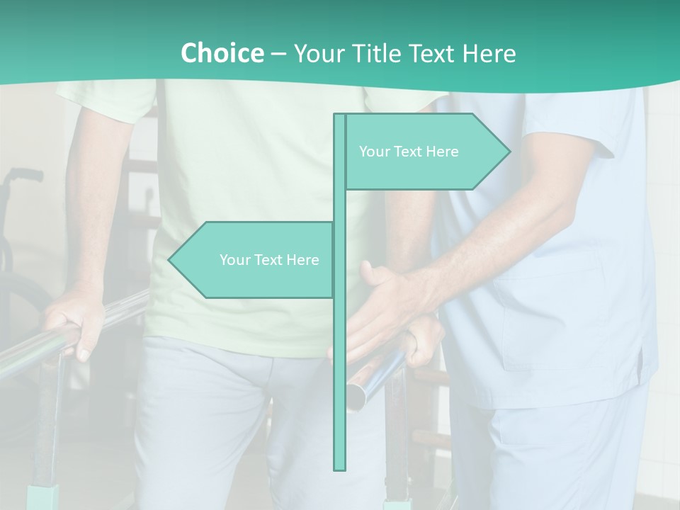 People Person Railing PowerPoint Template