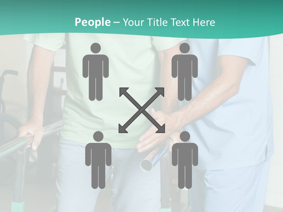 People Person Railing PowerPoint Template