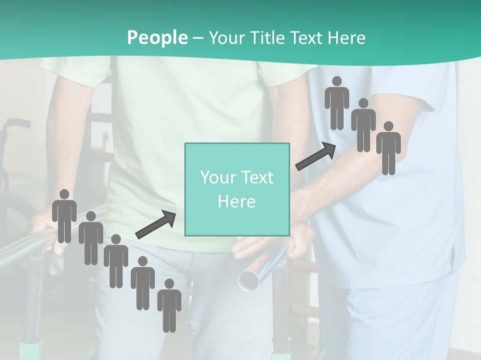 People Person Railing PowerPoint Template