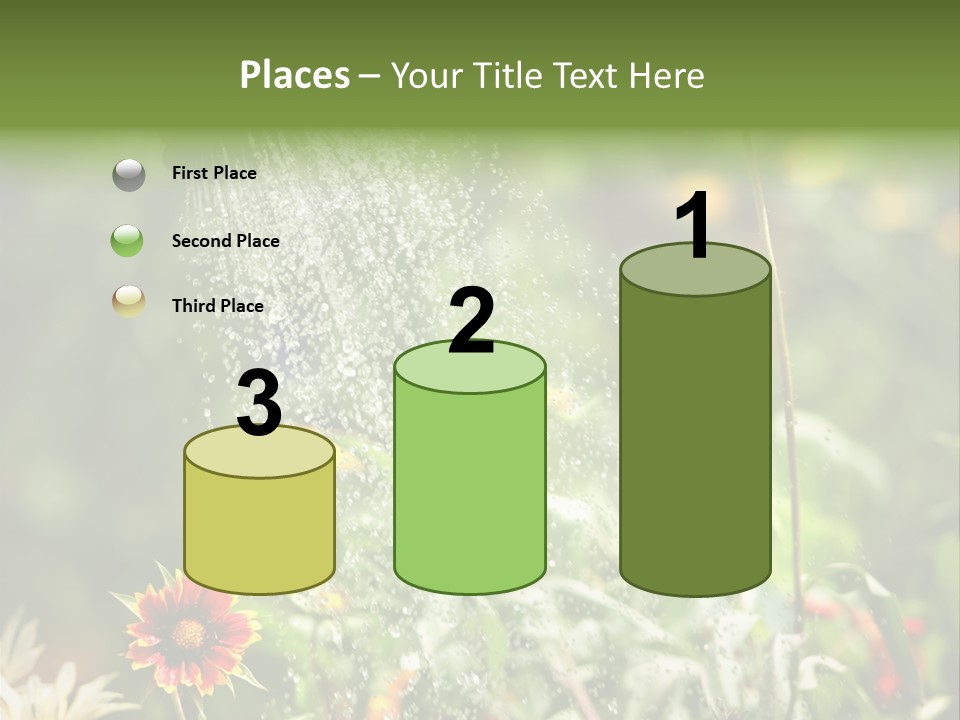 Outside Can Green PowerPoint Template