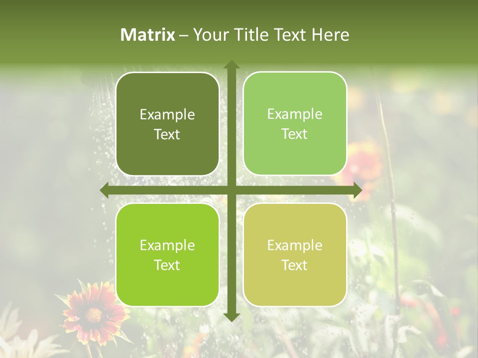 Outside Can Green PowerPoint Template