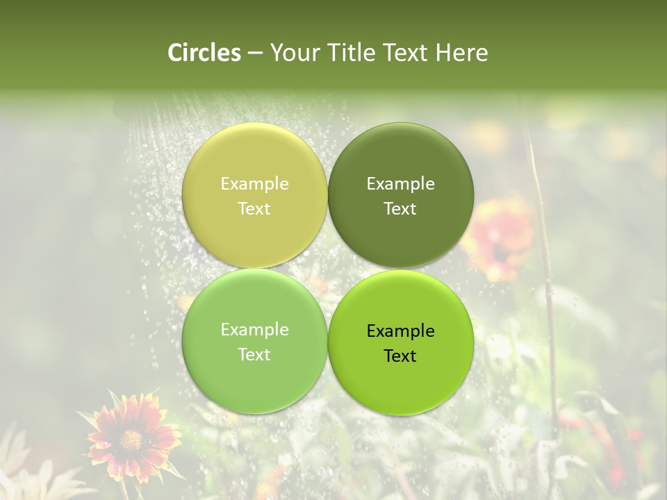 Outside Can Green PowerPoint Template