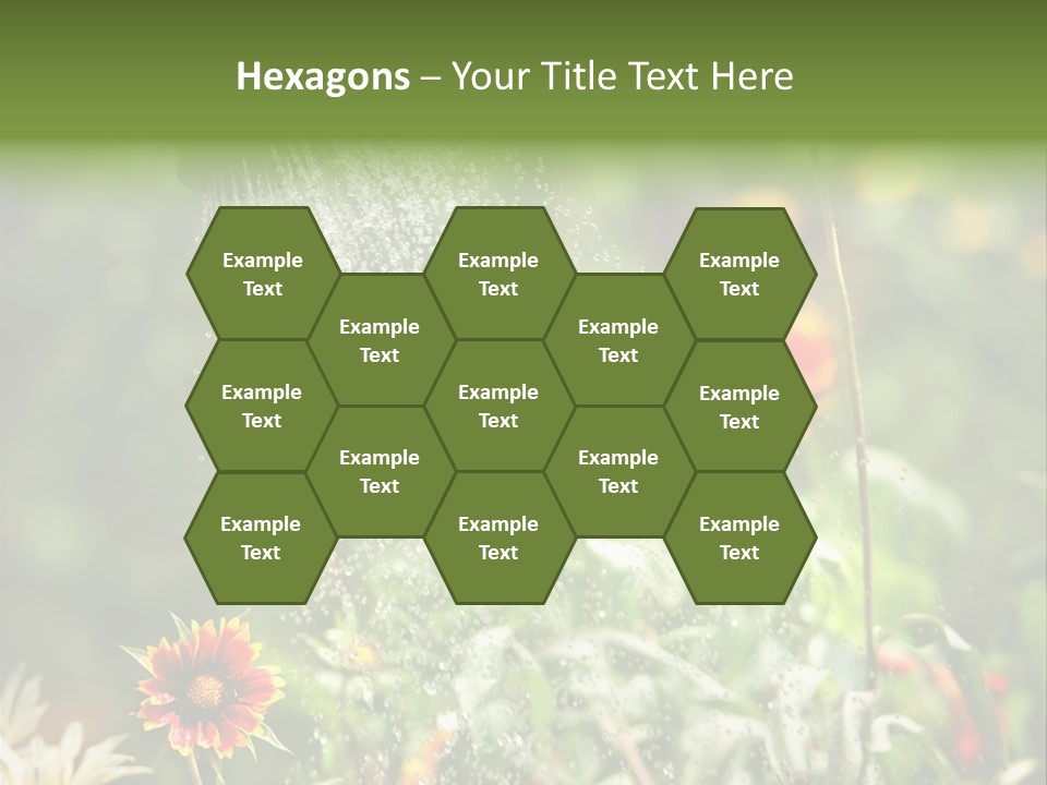 Outside Can Green PowerPoint Template