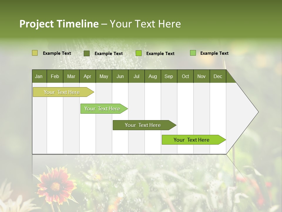 Outside Can Green PowerPoint Template