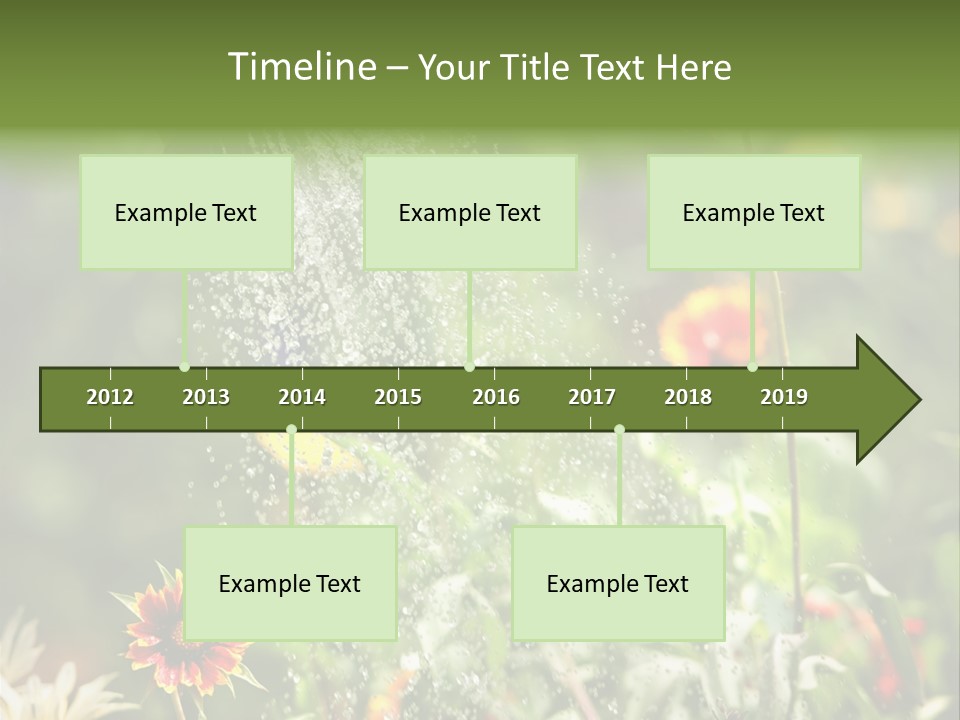 Outside Can Green PowerPoint Template