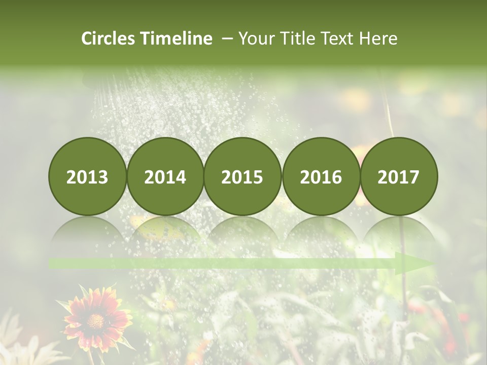 Outside Can Green PowerPoint Template