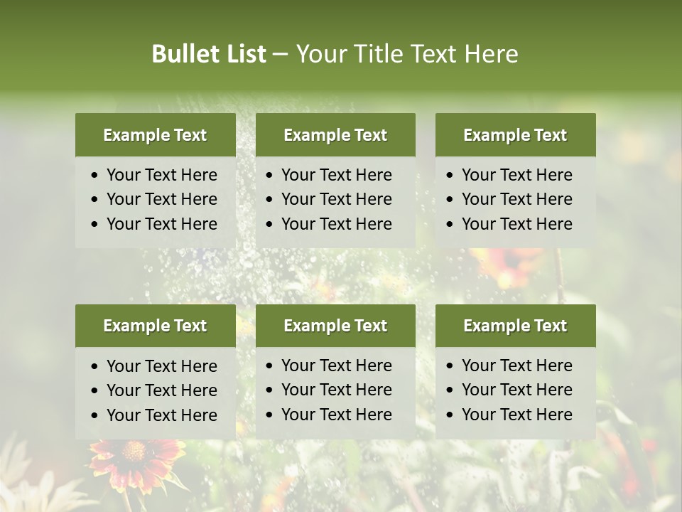 Outside Can Green PowerPoint Template