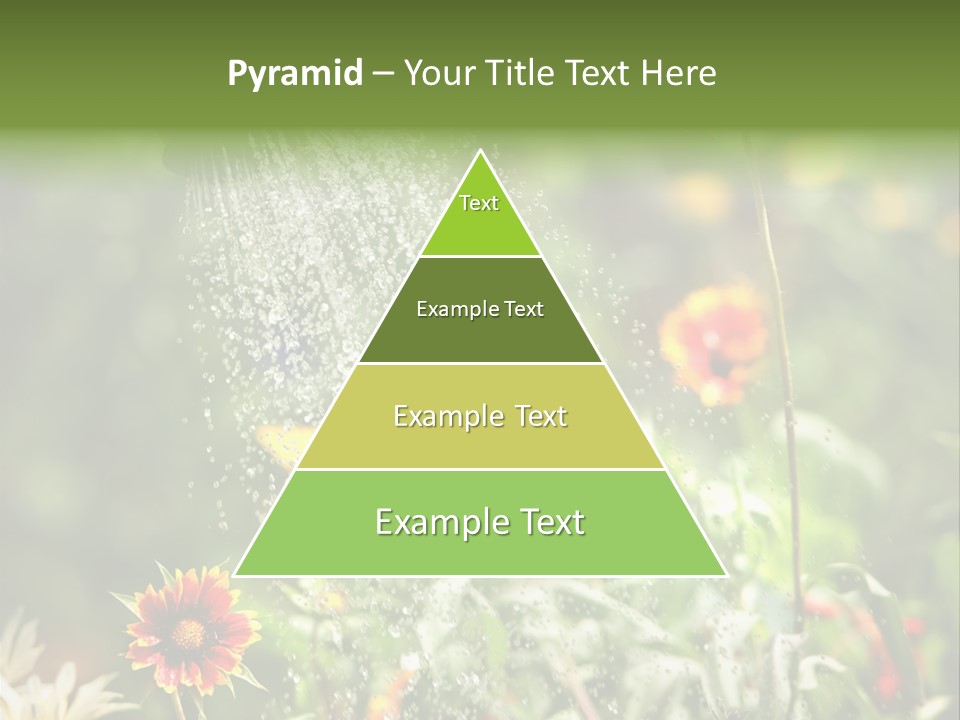 Outside Can Green PowerPoint Template