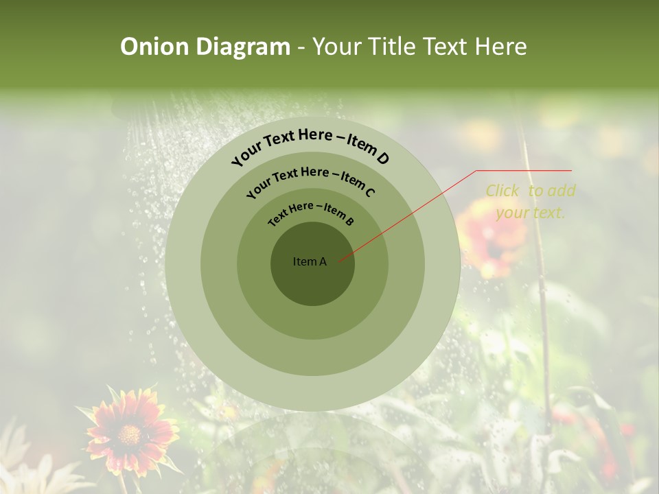 Outside Can Green PowerPoint Template