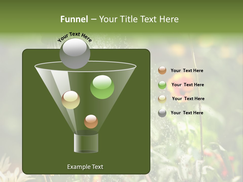 Outside Can Green PowerPoint Template