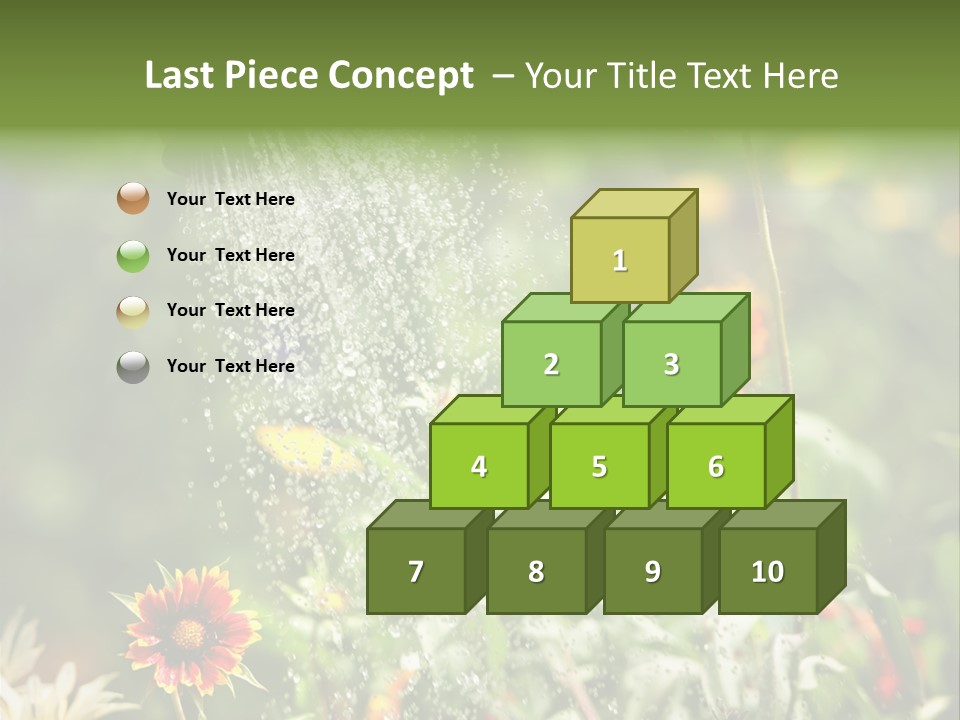 Outside Can Green PowerPoint Template