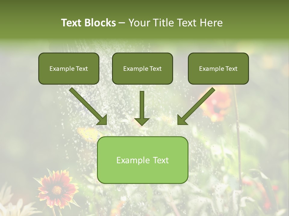 Outside Can Green PowerPoint Template