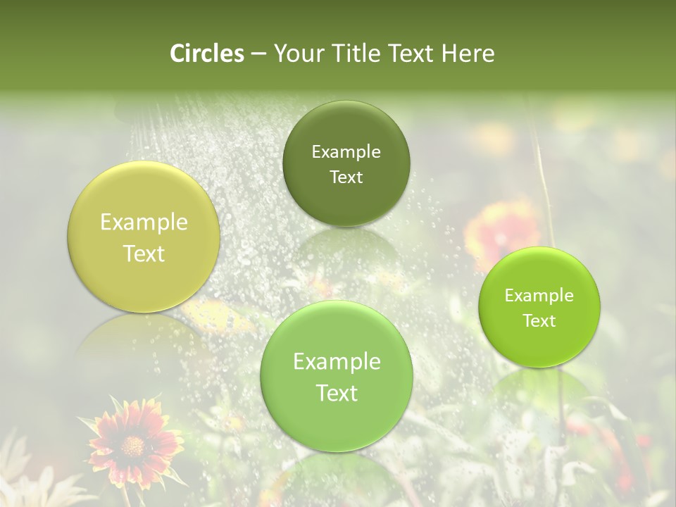 Outside Can Green PowerPoint Template