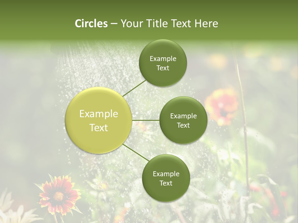 Outside Can Green PowerPoint Template