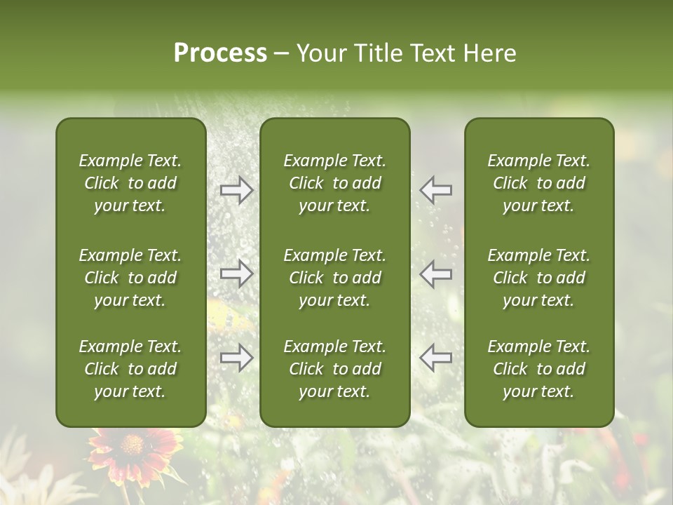 Outside Can Green PowerPoint Template
