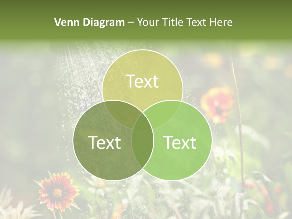 Outside Can Green PowerPoint Template