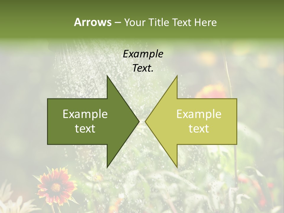 Outside Can Green PowerPoint Template