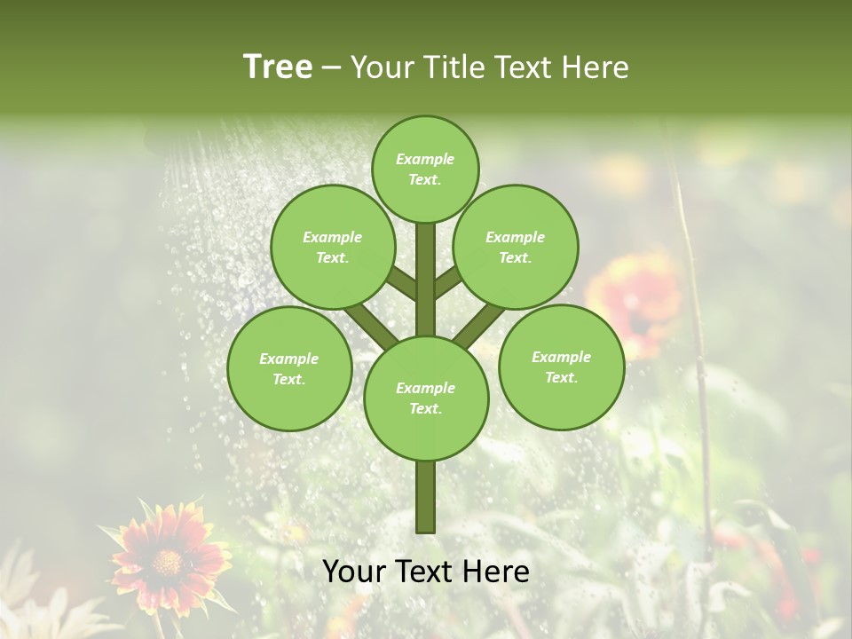 Outside Can Green PowerPoint Template