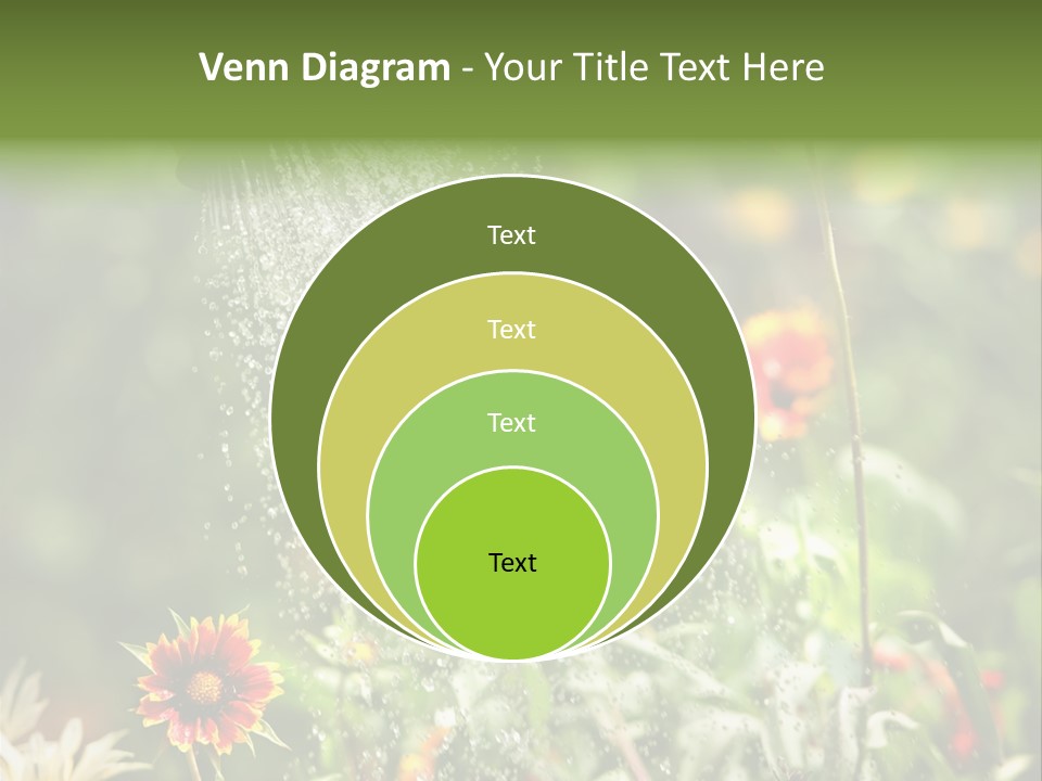 Outside Can Green PowerPoint Template