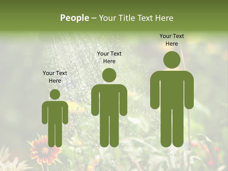 Outside Can Green PowerPoint Template