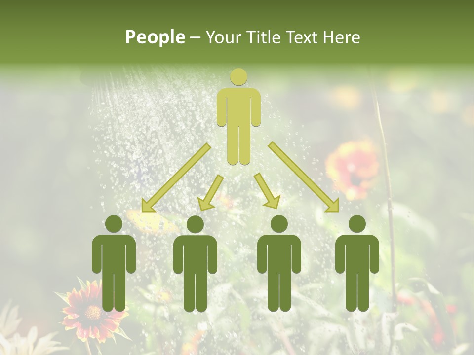 Outside Can Green PowerPoint Template