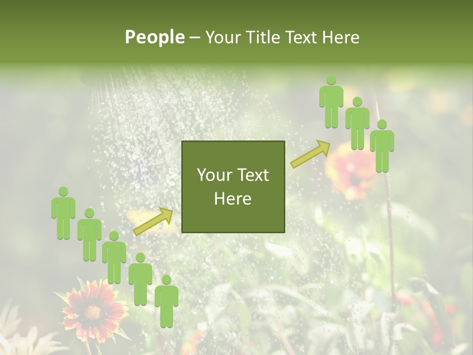 Outside Can Green PowerPoint Template