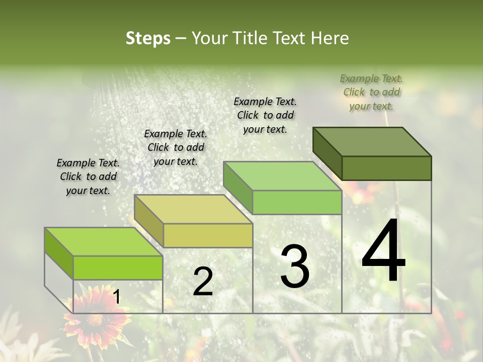 Outside Can Green PowerPoint Template