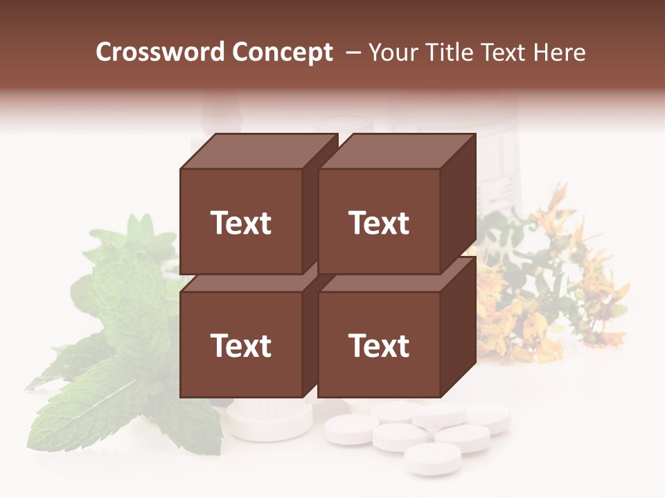 Medical Garden Concept PowerPoint Template