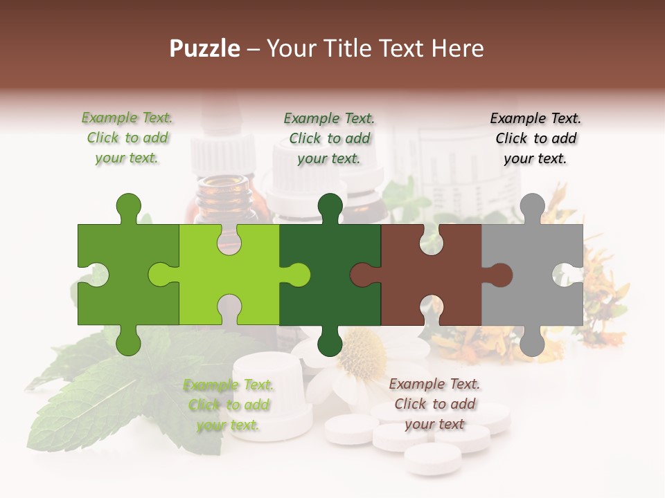 Medical Garden Concept PowerPoint Template