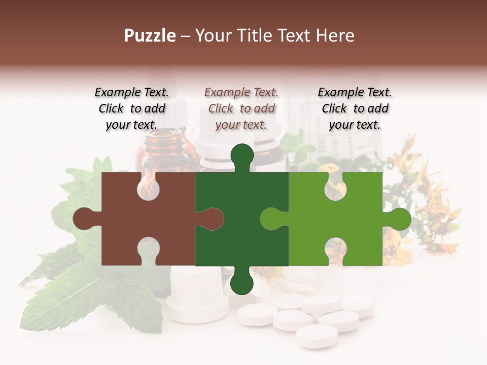 Medical Garden Concept PowerPoint Template