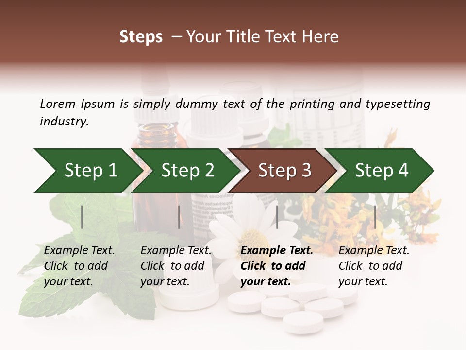 Medical Garden Concept PowerPoint Template